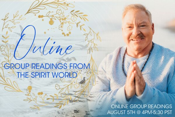 Image of James Van Praagh with his hands joined